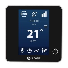 Thermostat Airzone Blueface Zero noir AZCE6BLUEZEROCN