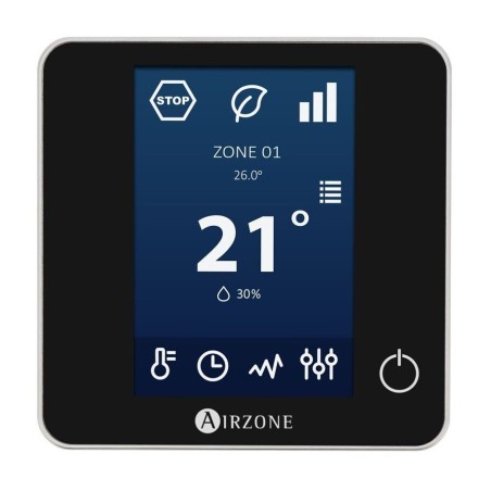 Thermostat Airzone Blueface Zero noir AZCE6BLUEZEROCN