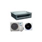 Climatisation gainable Daikin FDXM35F avec groupe extérieur RXM35A